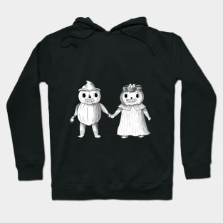 Pottsfield Pumpkin Couple Hoodie